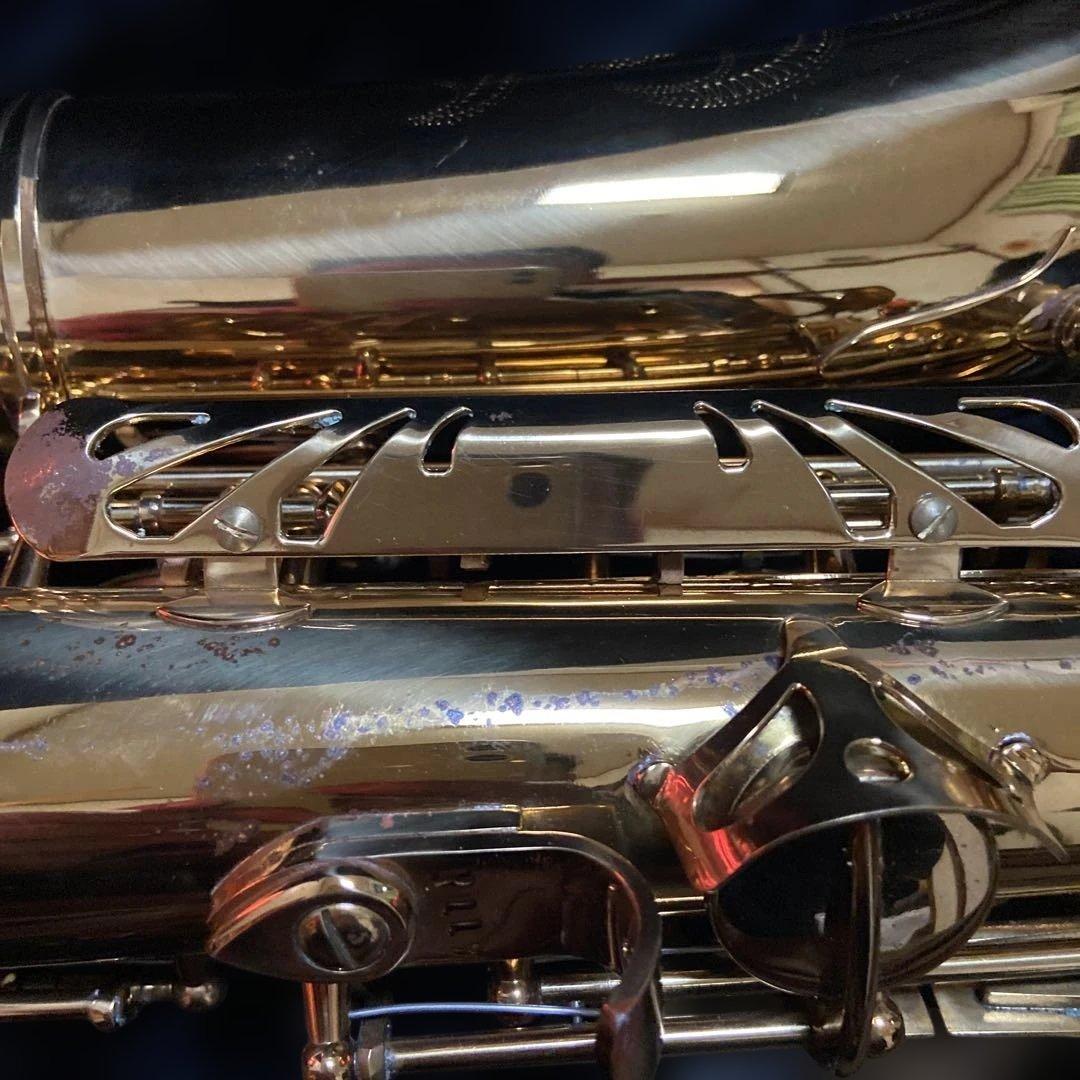 アルトサックス ゴールド ケース付き