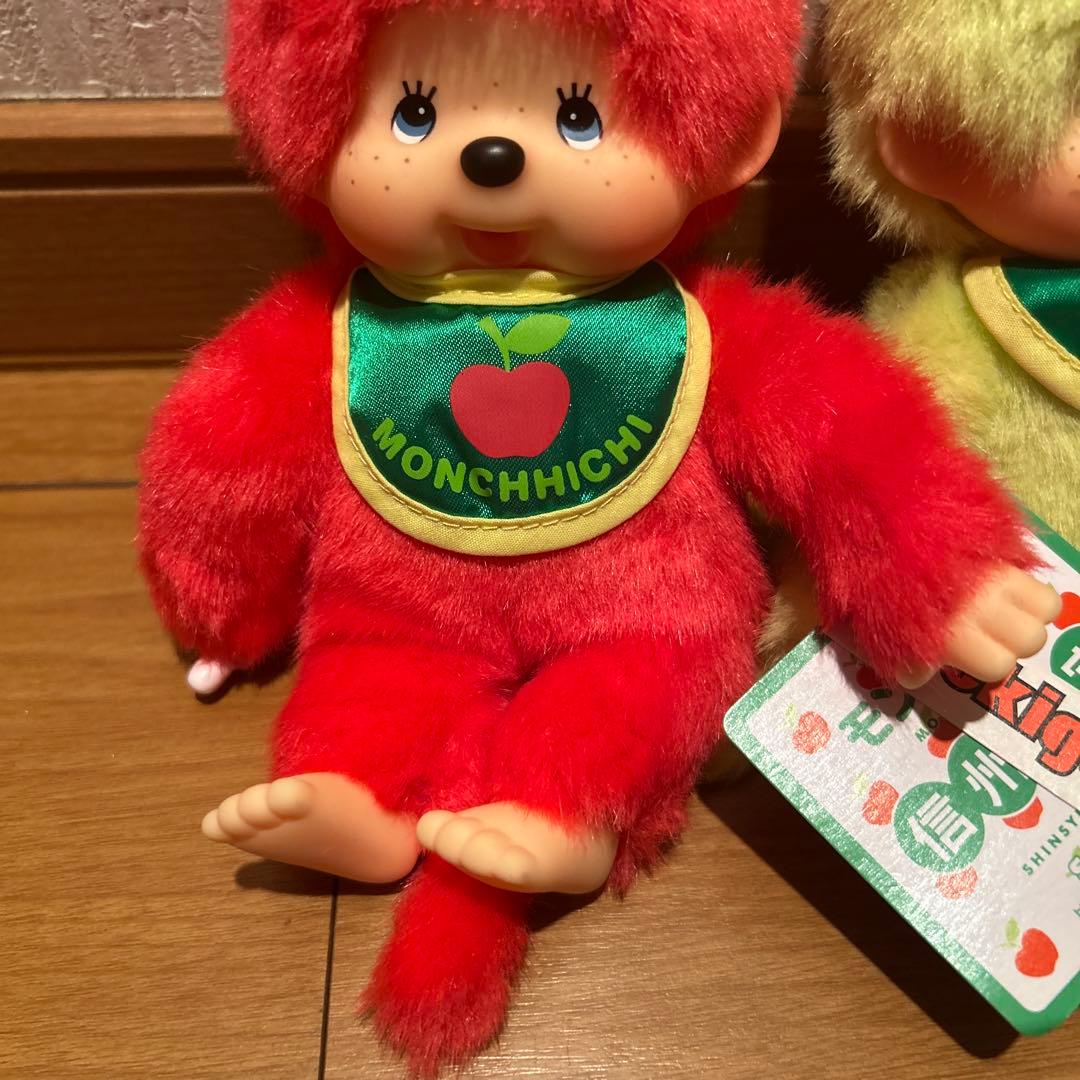 【レア】モンチッチ　信州限定　青りんご