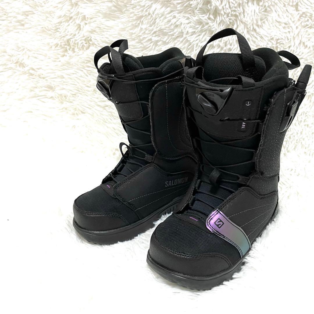 サロモン PEARL スノーボードブーツ 22.5cm レディース キッズ