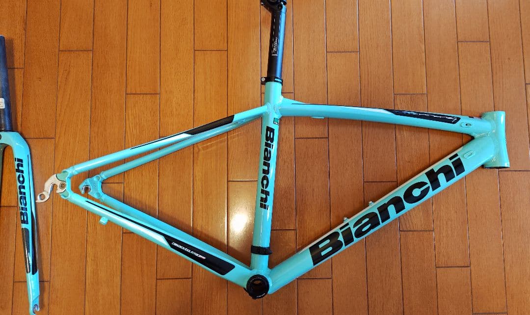 な*ん様 2020年　Bianchi via nirone7 フレーム、サドル