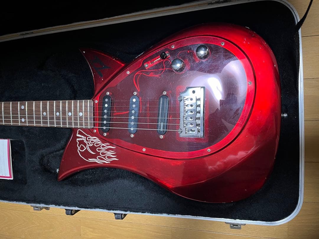 Mi　GLAY HISASHI タルボ　赤　ハードケース付き