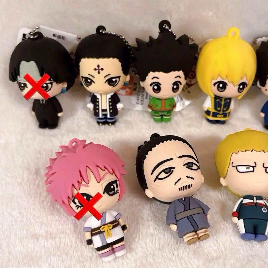 hunter×hunter 立体ラバーマスコット　9点セット