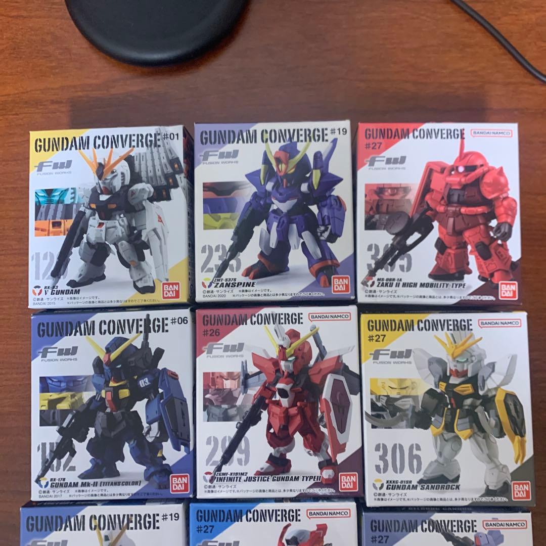 新品未開封　FW GUNDAM CONVERGE 12種セット