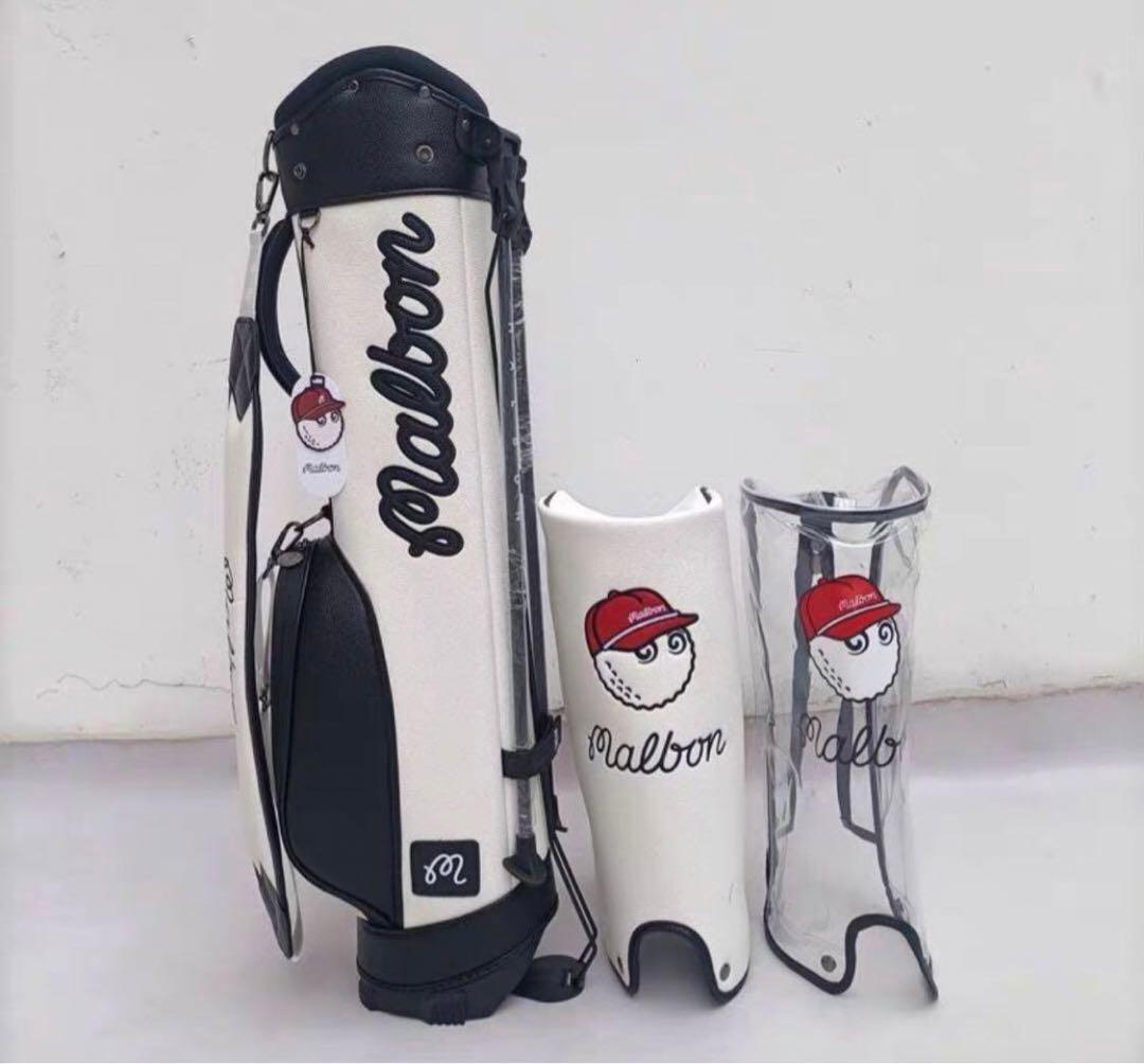 マルボン ゴルフmalbon golf キャディバッグ セルフスタンド 3分割