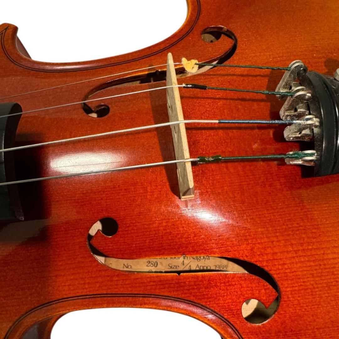 【美品】SUZUKI スズキ バイオリン No.280 4/4サイズ 1988年