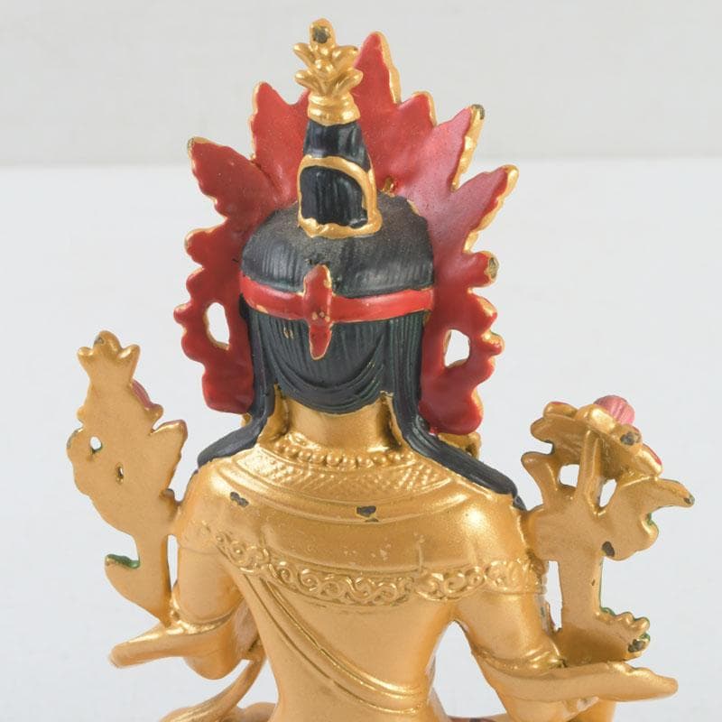 仏教美術　古銅鍍金　チベット仏　仏像　置物　V　9358