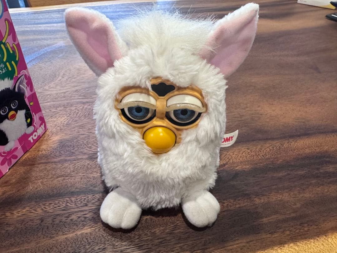 ファービー　当時物　白