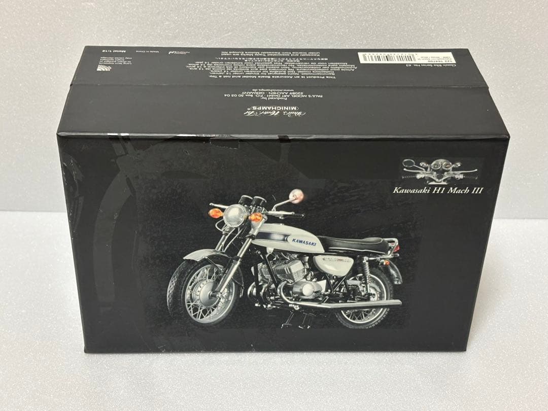 ミニチャンプス　1/12 Kawasaki H1 Mach III 青/白