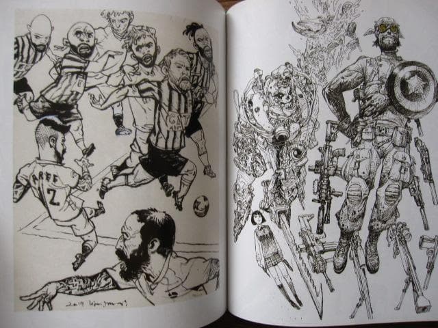 2018 sketch collection　Kim Jumg-Gi