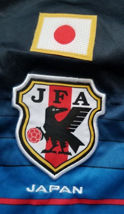 サッカー、日本代表、ユニフォーム、サイズ海外製XL、オーセンティックモデル