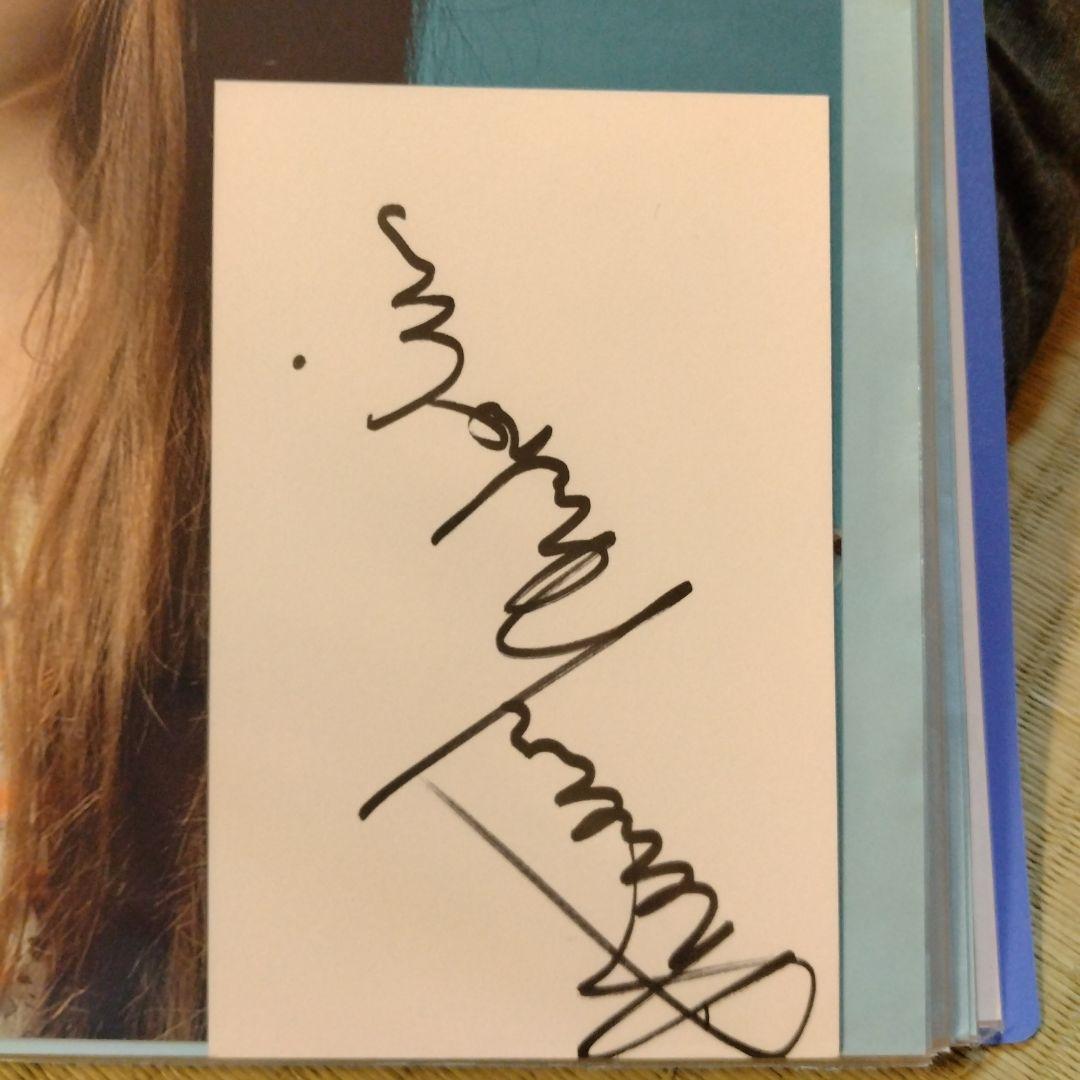 アナマリア・ヴァルトロメイ直筆サイン入写真