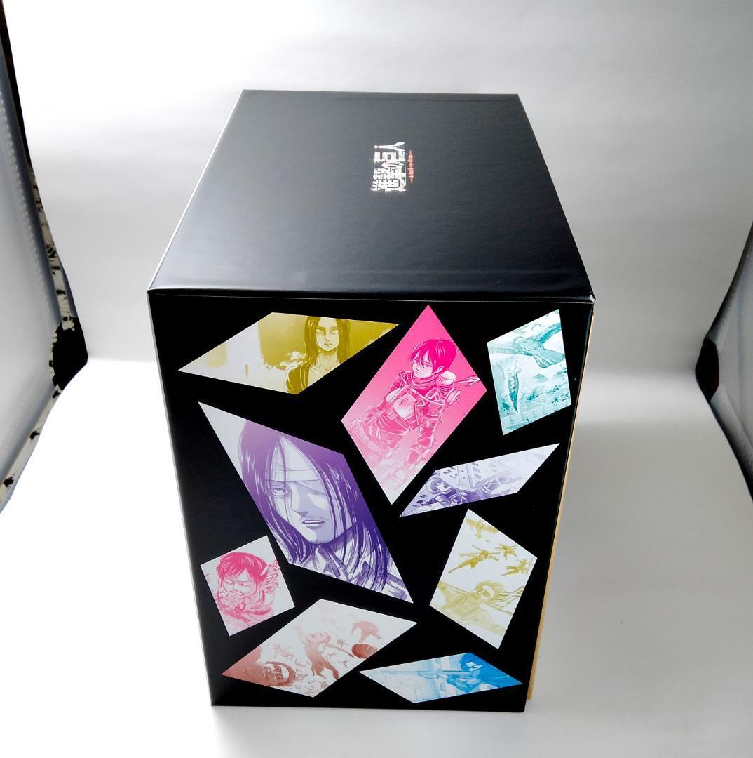 【新品未開封】進撃の巨人 コミック 収納ボックス 全巻 収納 3点セット