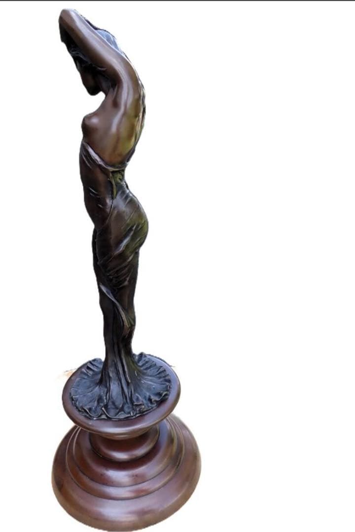 ブロンズ像 裸婦 葡萄像 美術品 彫刻 インテリア 置物 アンティーク