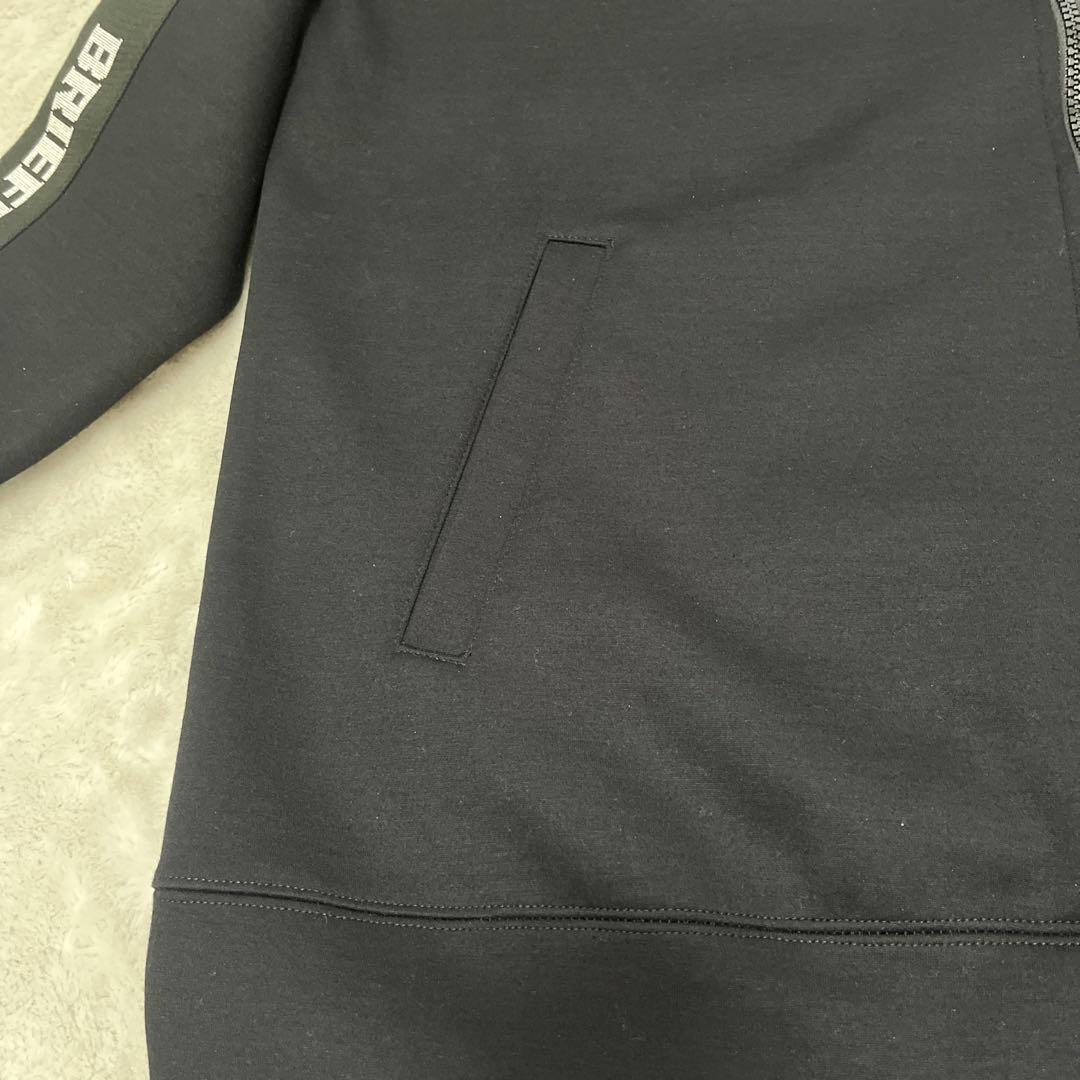 【美品】ブリーフィング ラインブルゾン メンズ　ブラック　L