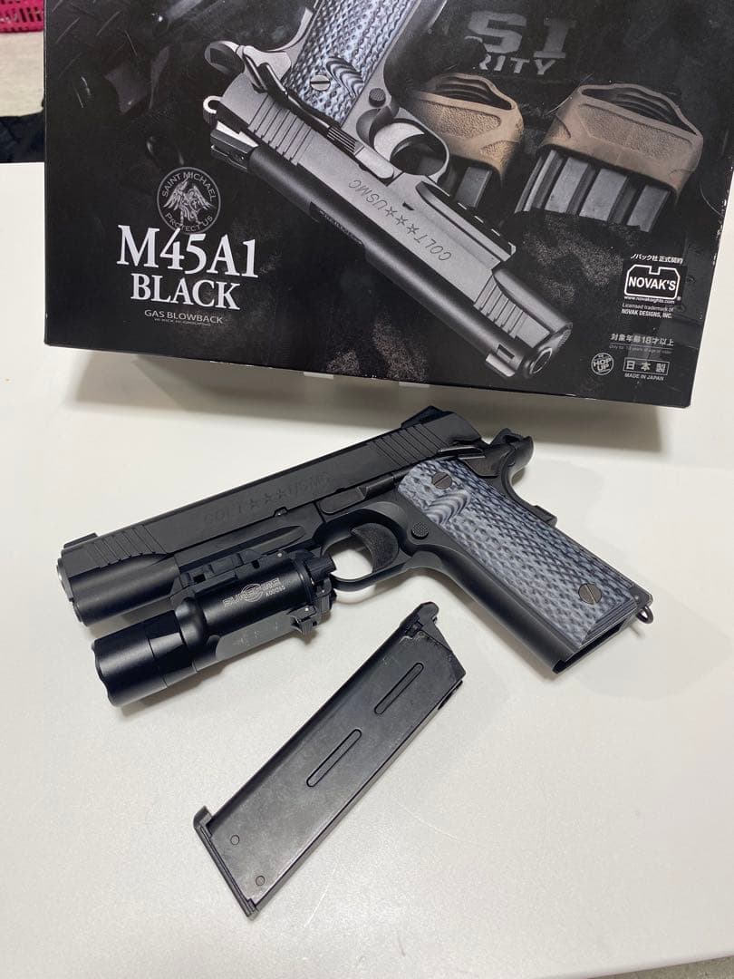 東京マルイ M45A1ブラック カスタム
