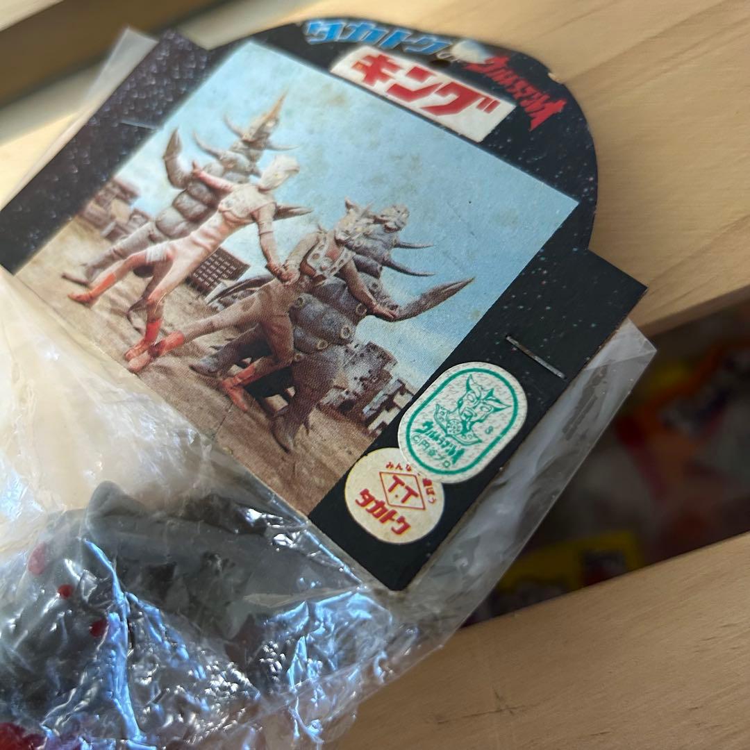 ウルトラマン　キング　ソフビ　タカトク　当時物　年代物