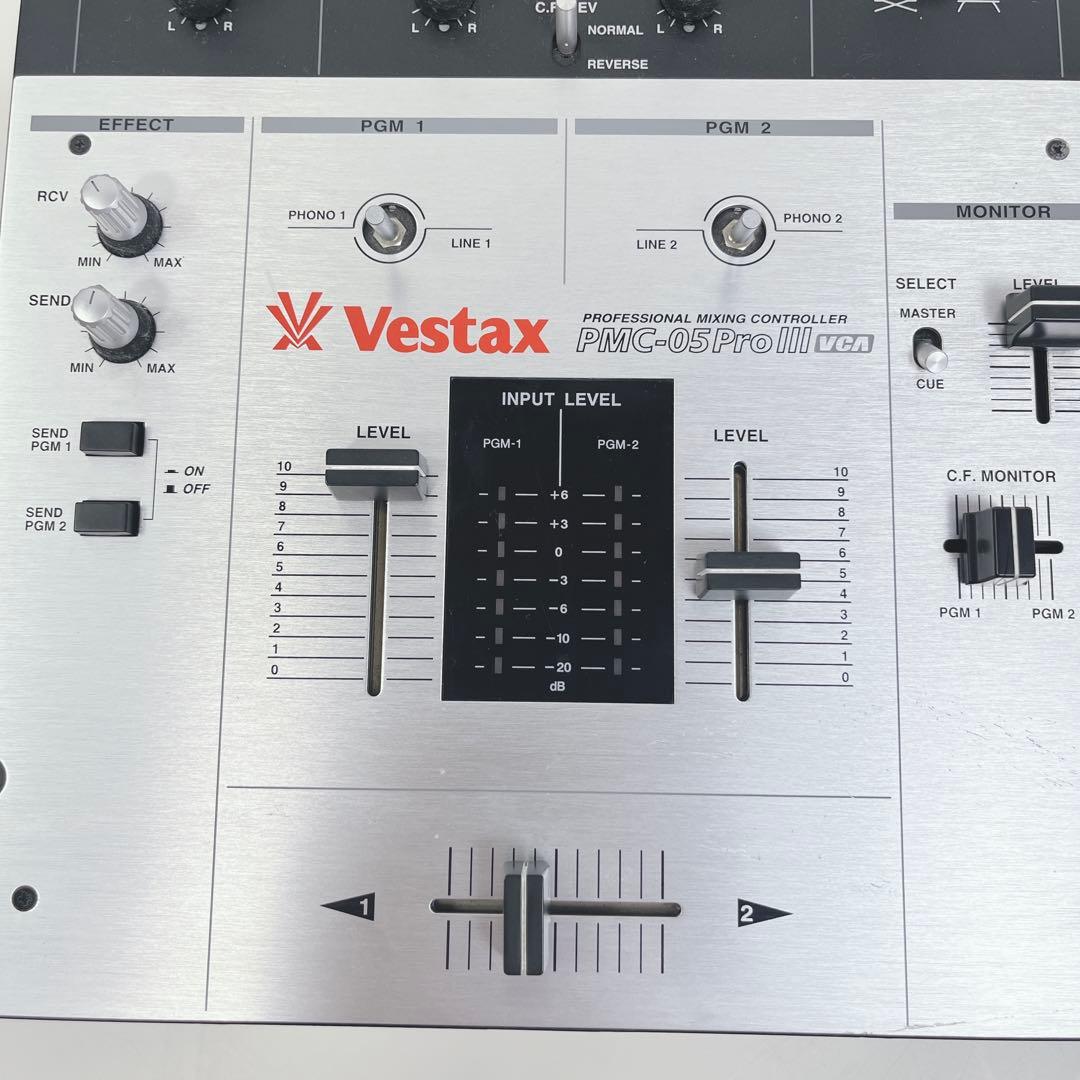 VESTAX PMC-05ProIII VCA DJミキサー ジャンク