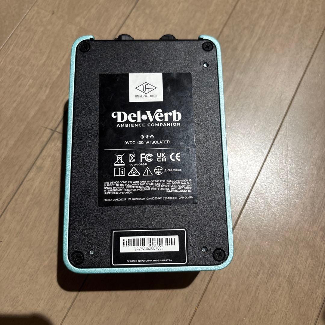 UAFX Del-Verb ギターエフェクター
