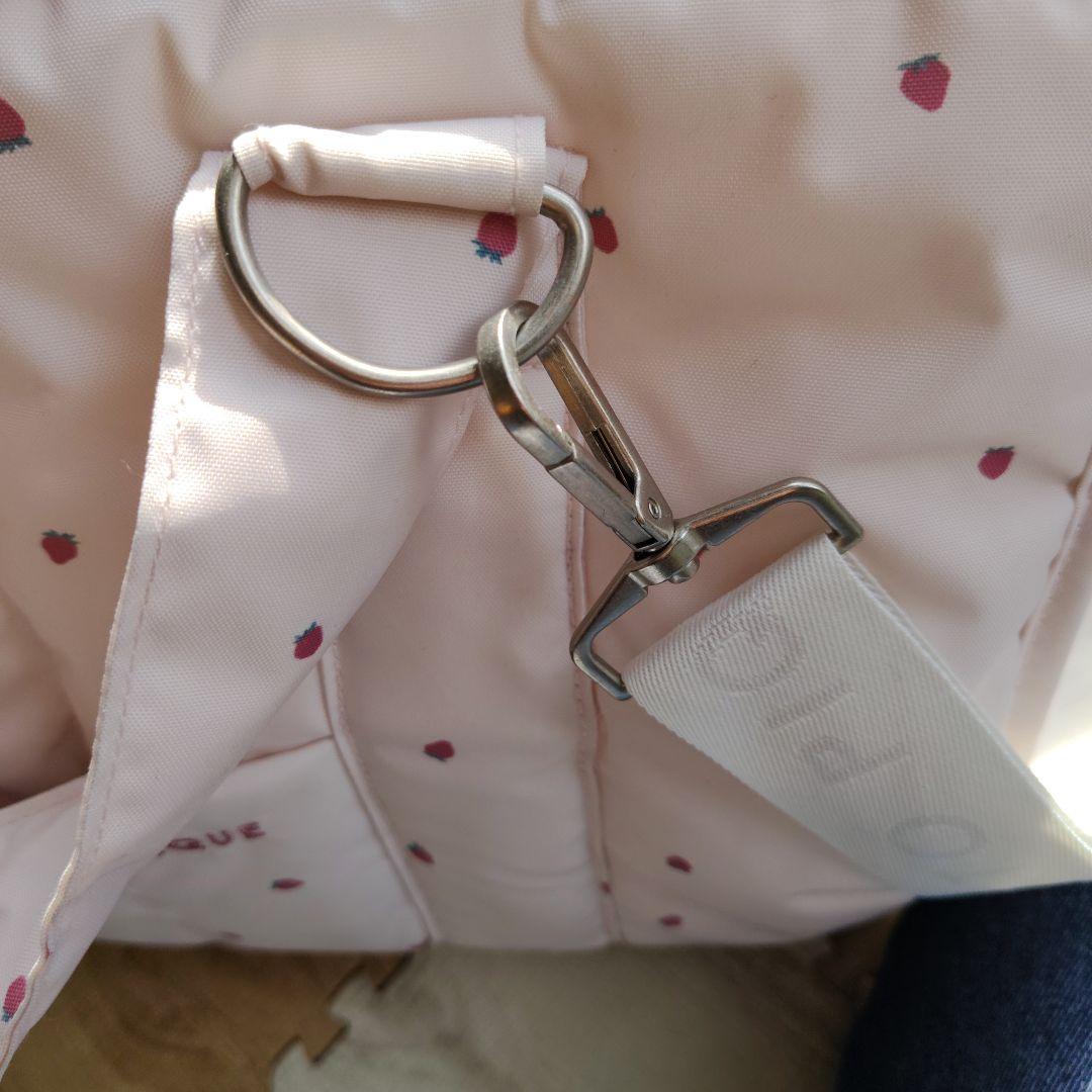 ★ジェラピケ ストロベリーキルティングキャリーバック