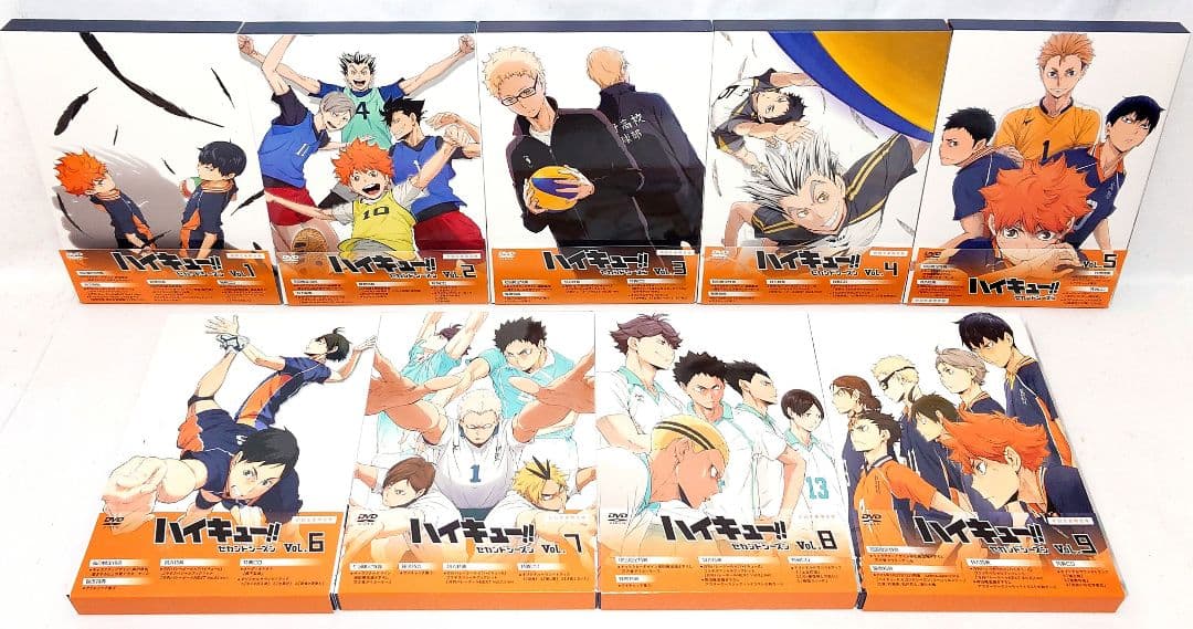 ハイキュー!! /セカンドシーズン【1期+2期】DVD 全18巻セット