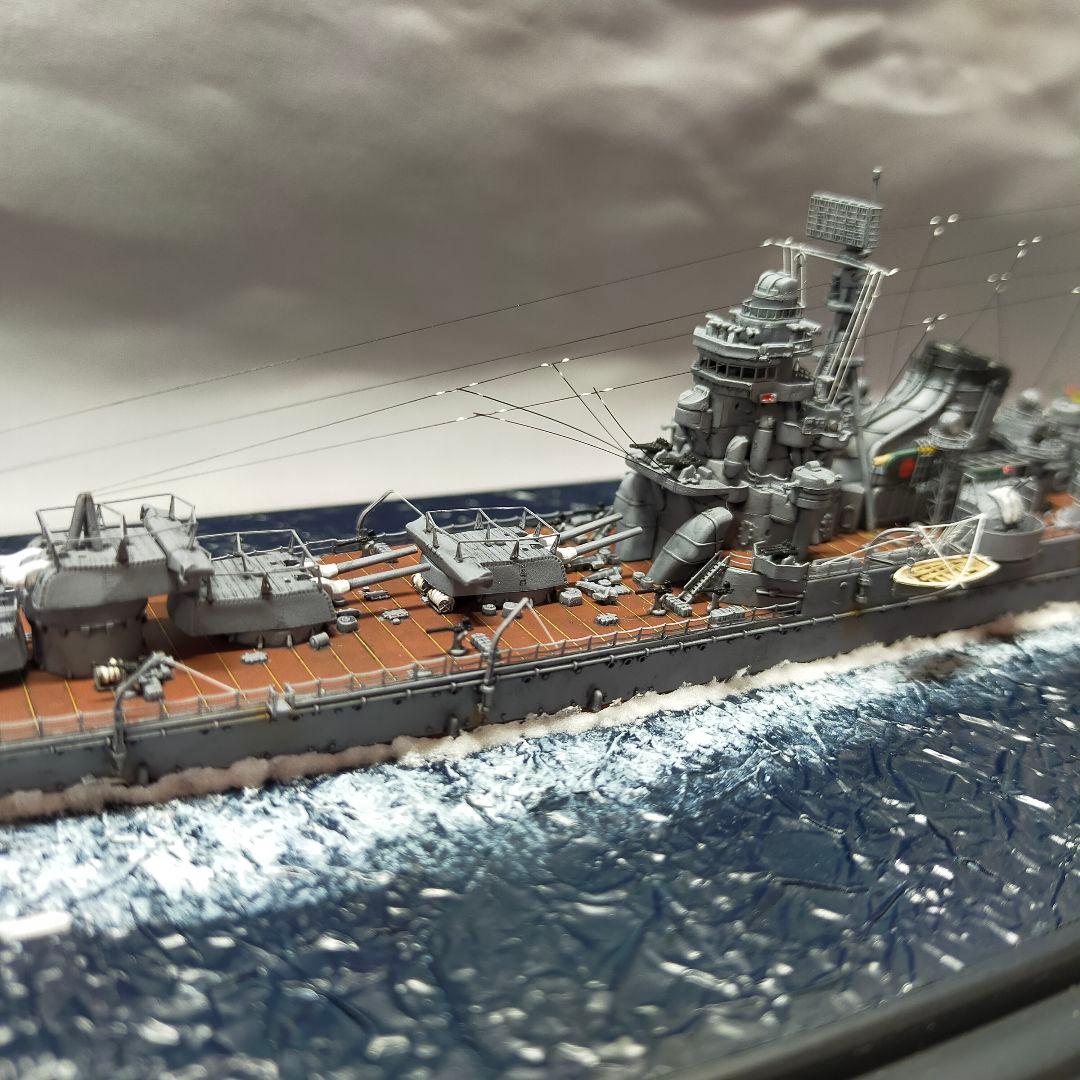 日本海軍 重巡洋艦利根 フジミ 1/700 完成品