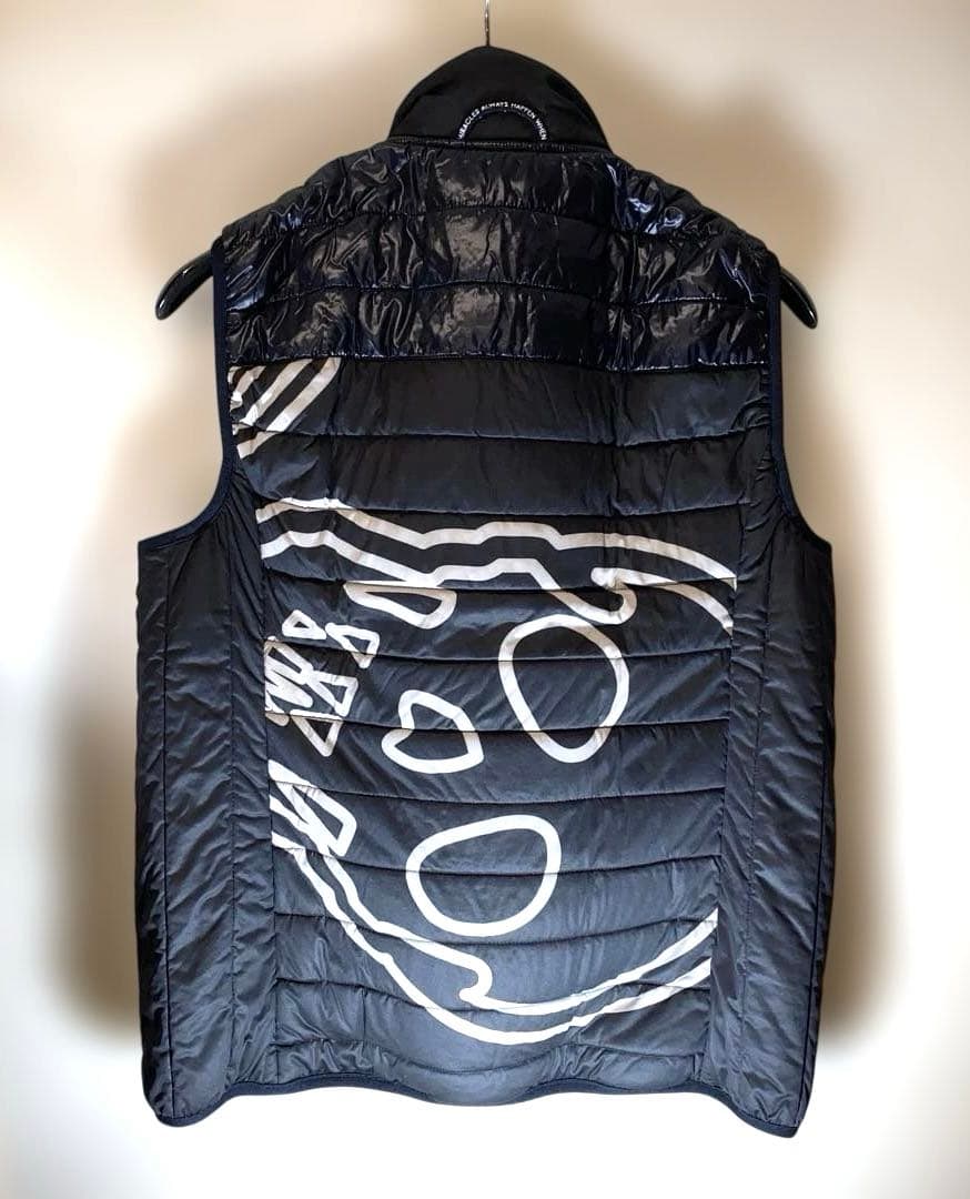 MARK&LONA マークアンドロナ ブラック　中綿 ベスト 48