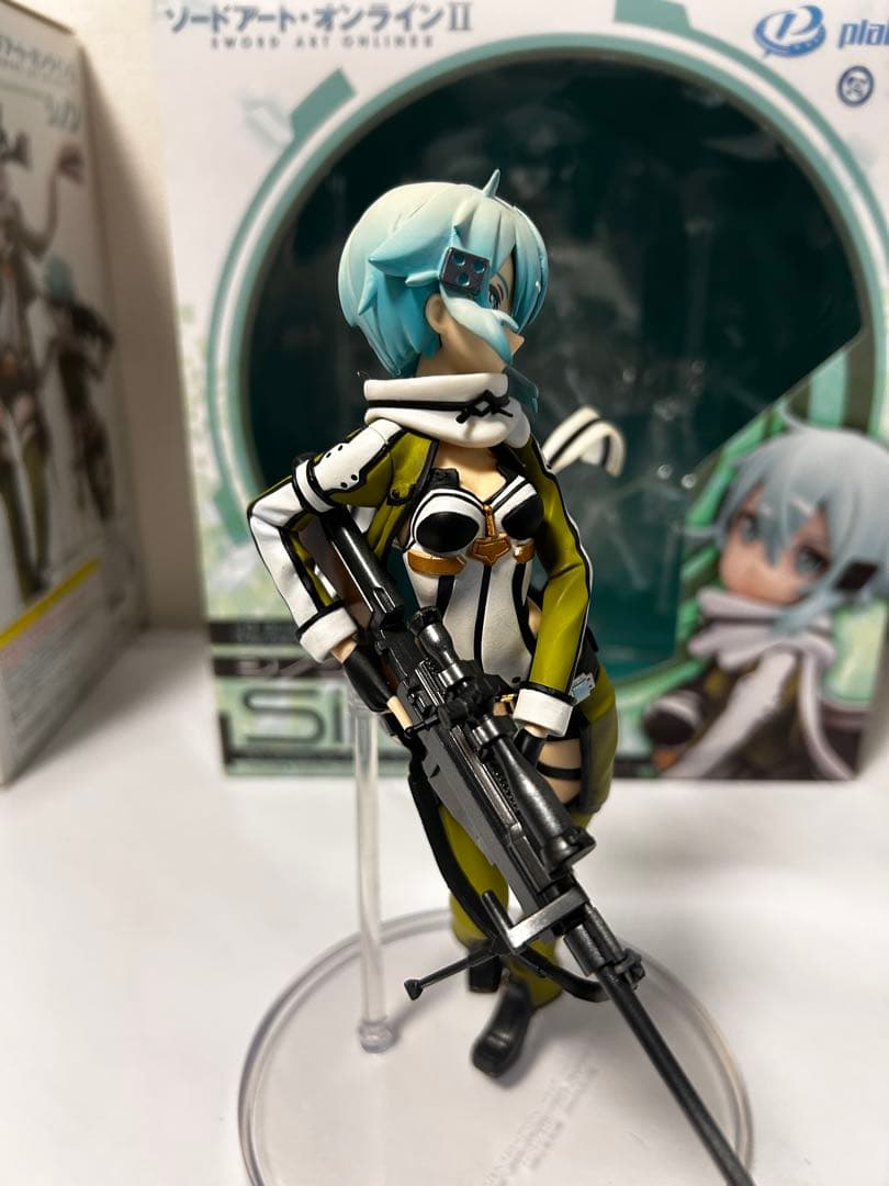 ソードアートオンライン シノン フィギュア2体セット アクアマリン プラテアード