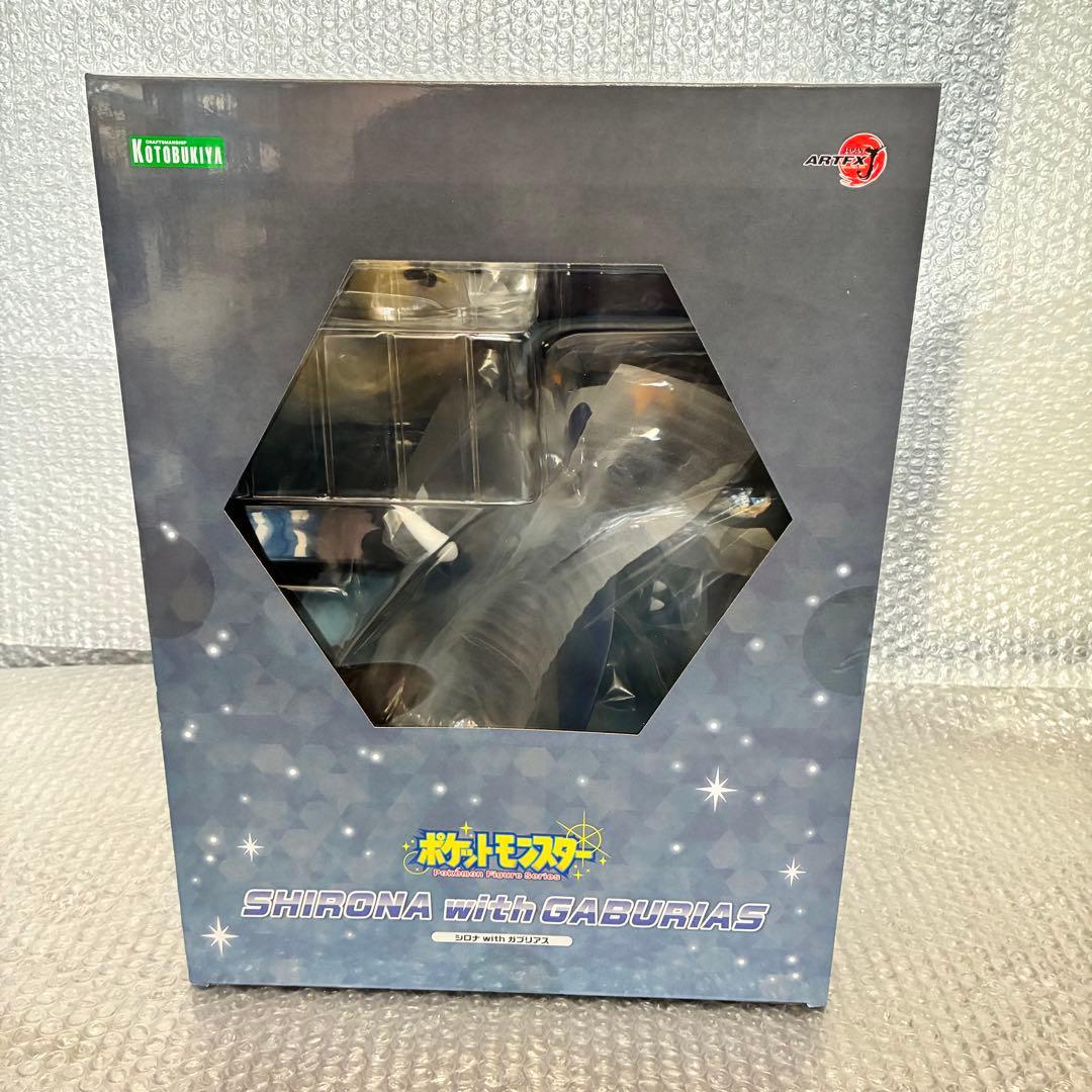 ポケモン ARTFX J シロナ with ガブリアス 色紙付き/コトブキヤ