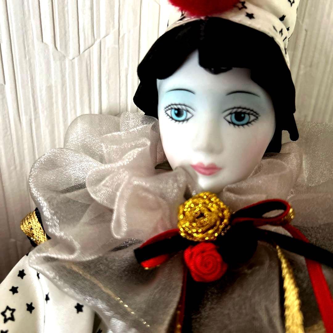 イタリア　ベネチア　ガラス・陶器人形