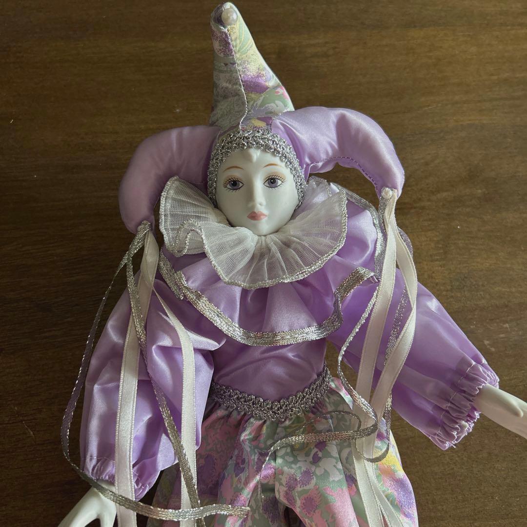 イタリア　ベネチア　ガラス・陶器人形