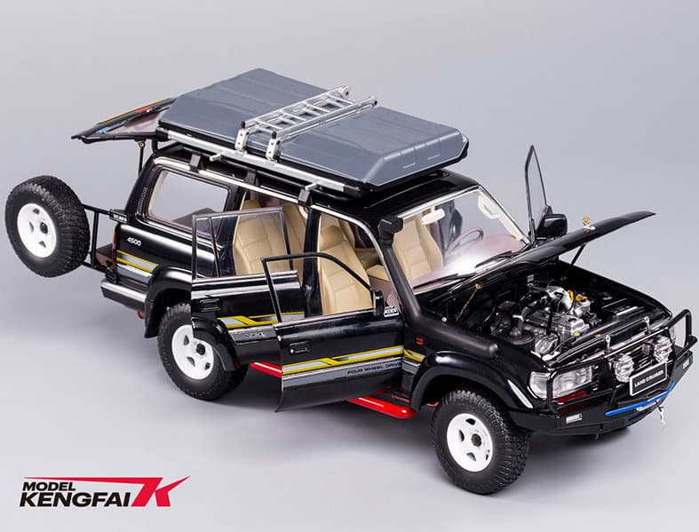 1/18 トヨタ Land Cruiser VX-R LC79 Black