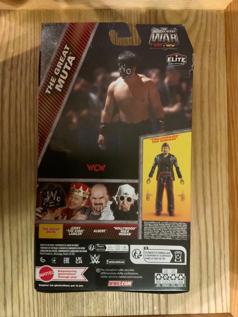 未開封　WWE マテル エリート グレートムタ nWo 武藤敬司