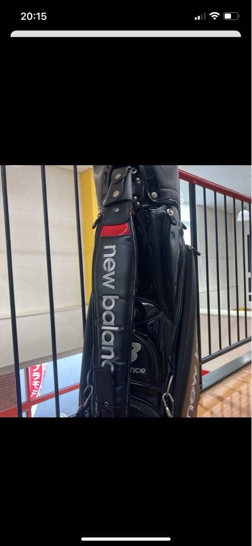 【あずき】New Balance Golf キャディバッグ　ゴルフバッグ