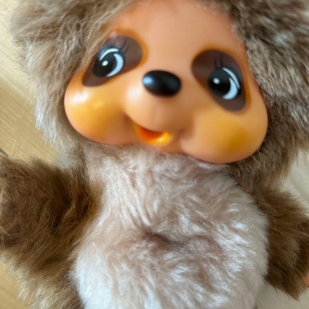 昭和レトロ　モンチッチ　タヌタヌ　セキグチ　レインボー　ぬいぐるみ　グッズ