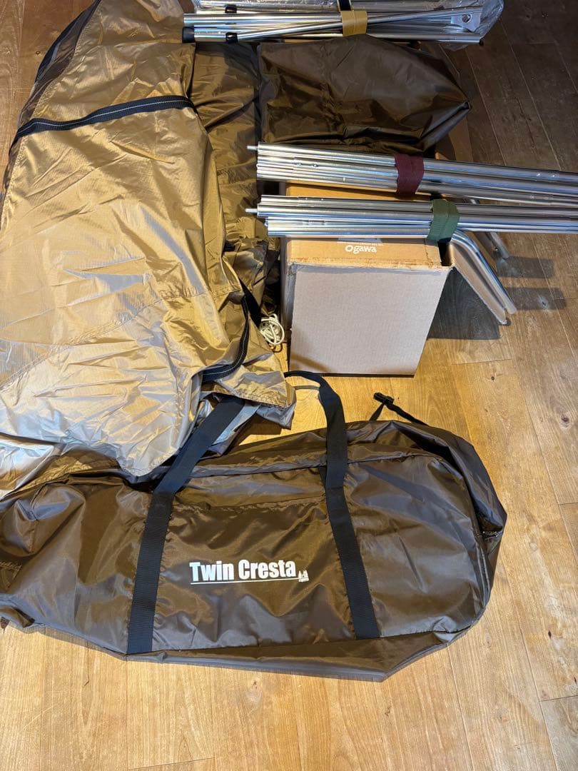 kimsaruさん専用ogawaテント ツインクレスタ 二股ポール付き