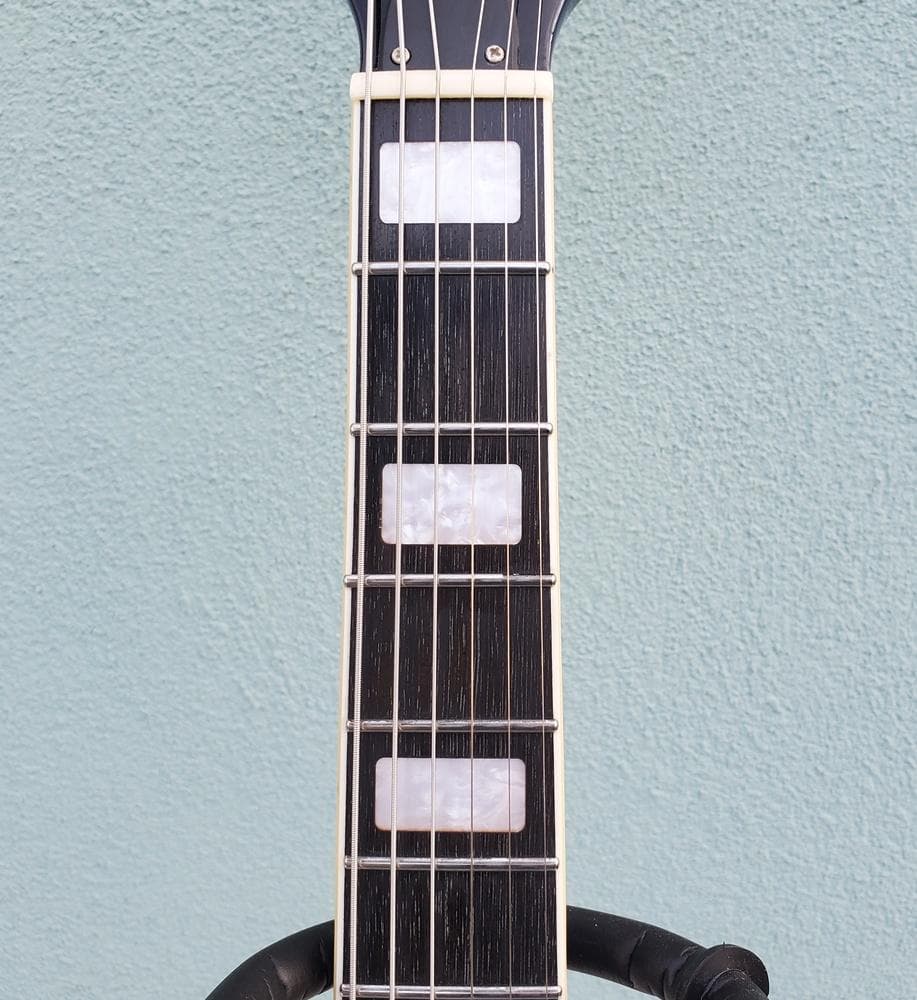 C145　Grote　レスポールタイプ　エレキギター　ブルー系　音出しOK