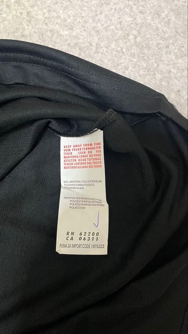 Puma SS Lazio ブラックシャツ Lサイズ