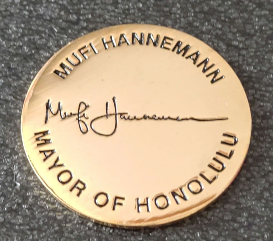 チャレンジメダル⑪ ホノルル市長