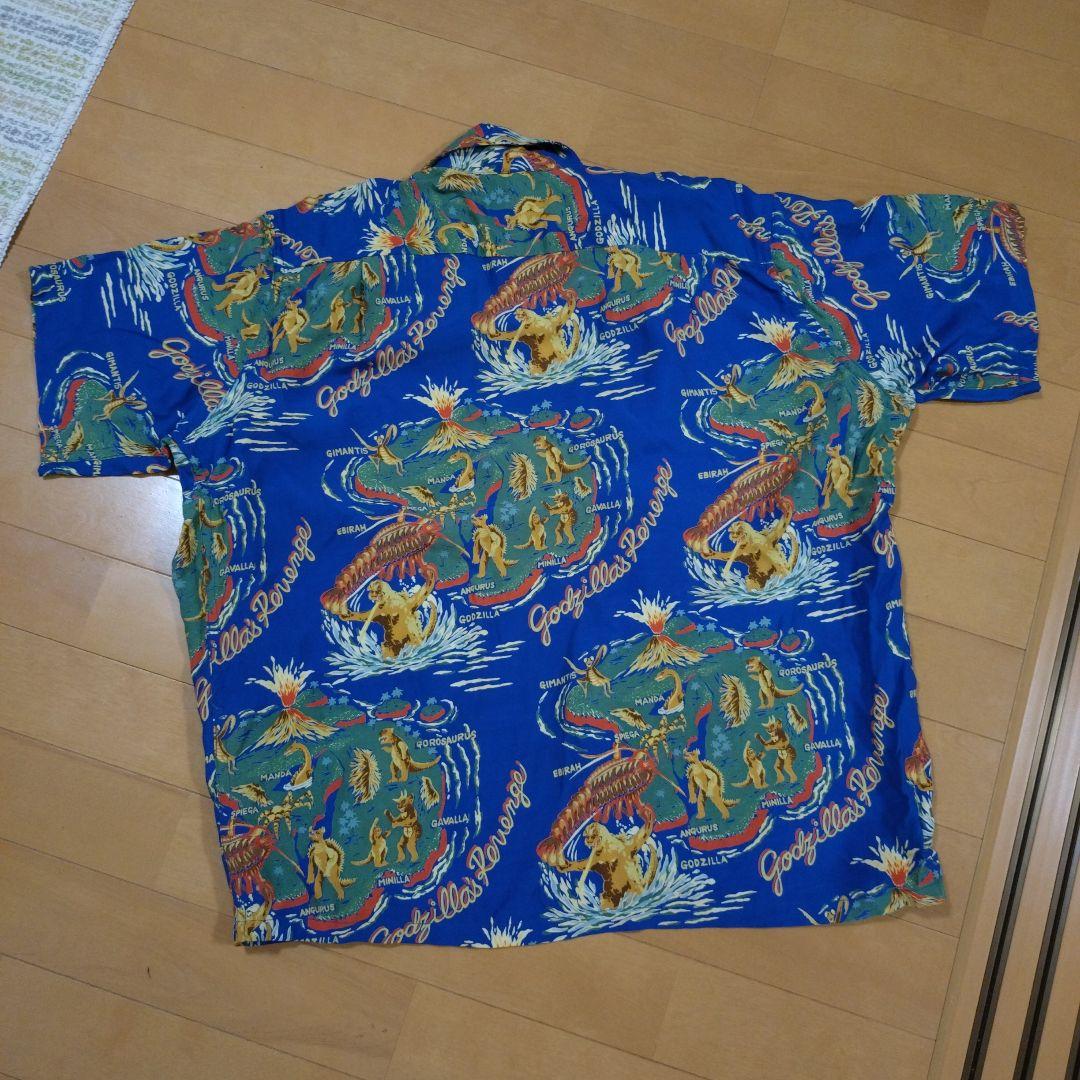 ザ・リアルマッコイズ　冒険王　ハワイアンシャツ　ゴジラ