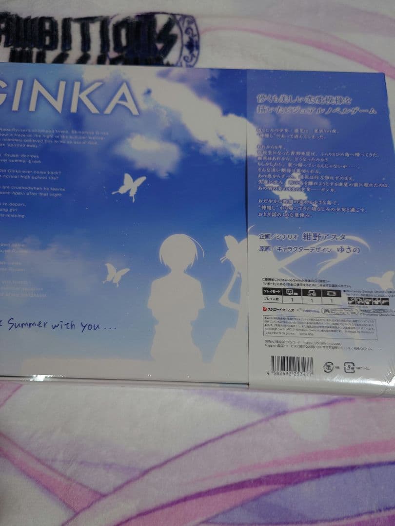 GINKA 抱き枕カバー付き特装版（switch）ゲーマーズ特典付