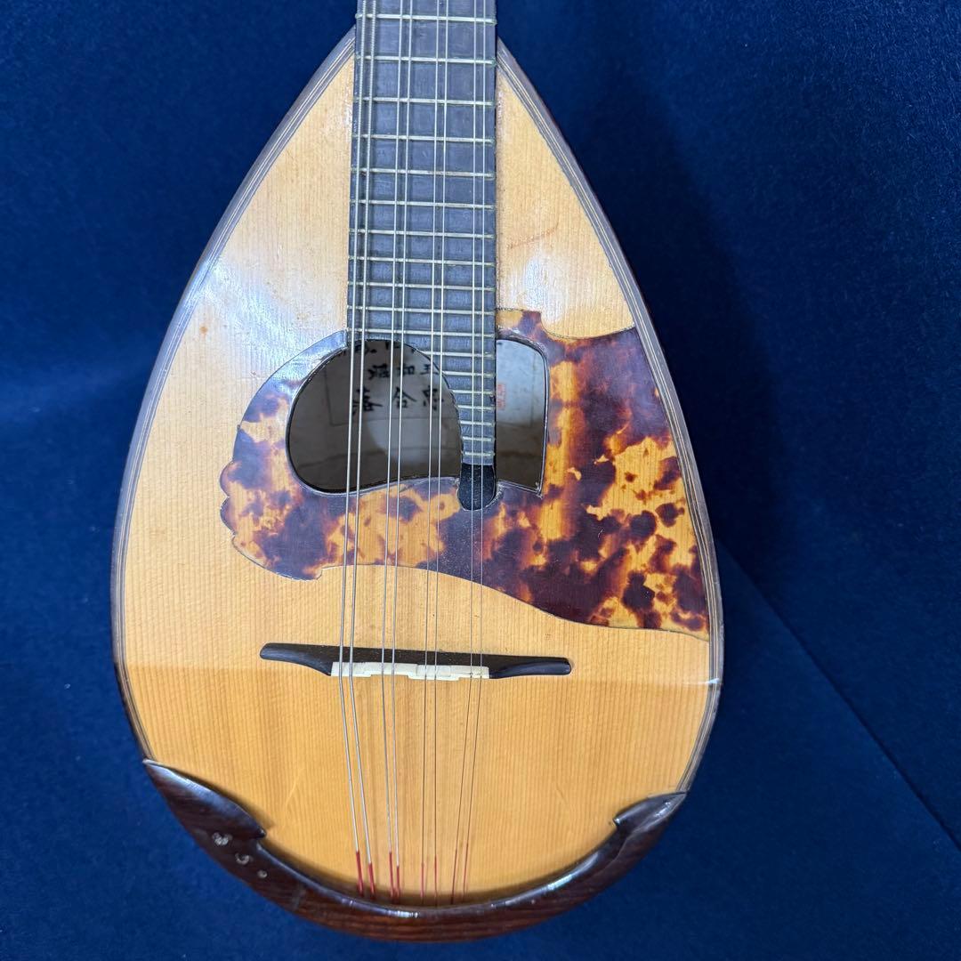 マンドリン 落合忠男 1975年 昭和50年 弦楽器 ハードケース付き