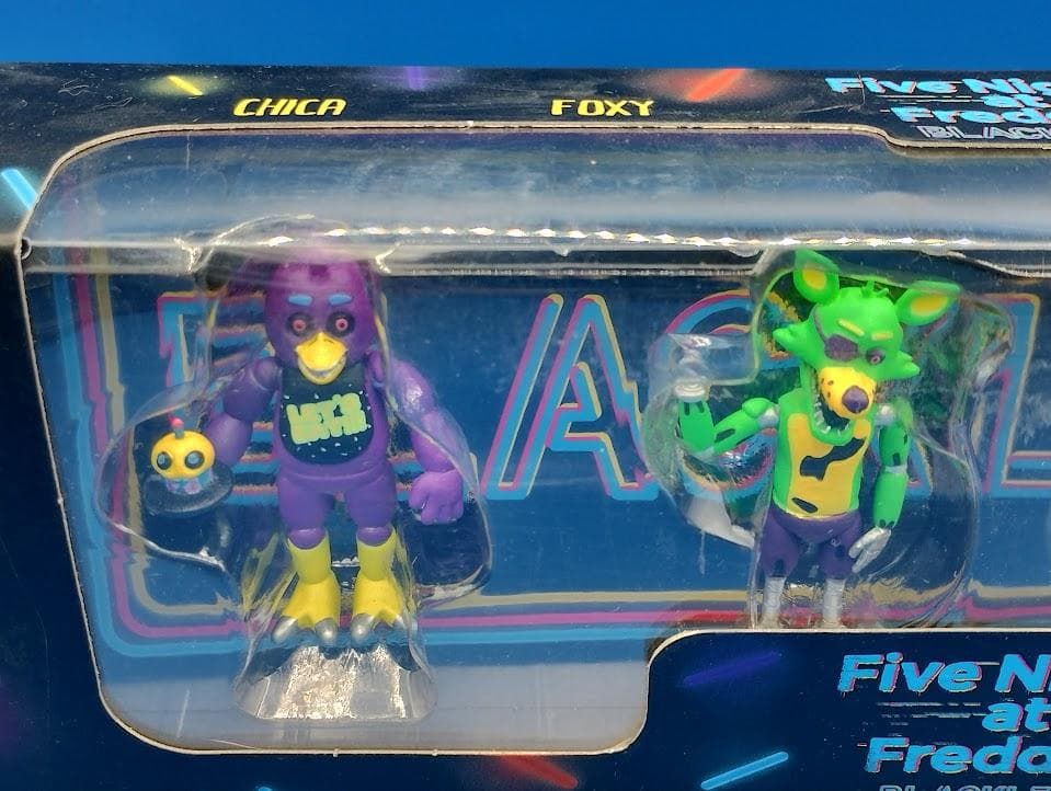 正規品 FNAF ブラックライト ミニフィギュア 8体セット ファンコ