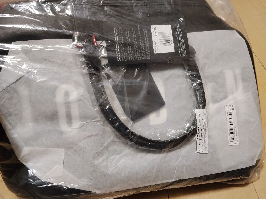 JORDAN ダッフルバッグ ブラック/レッド