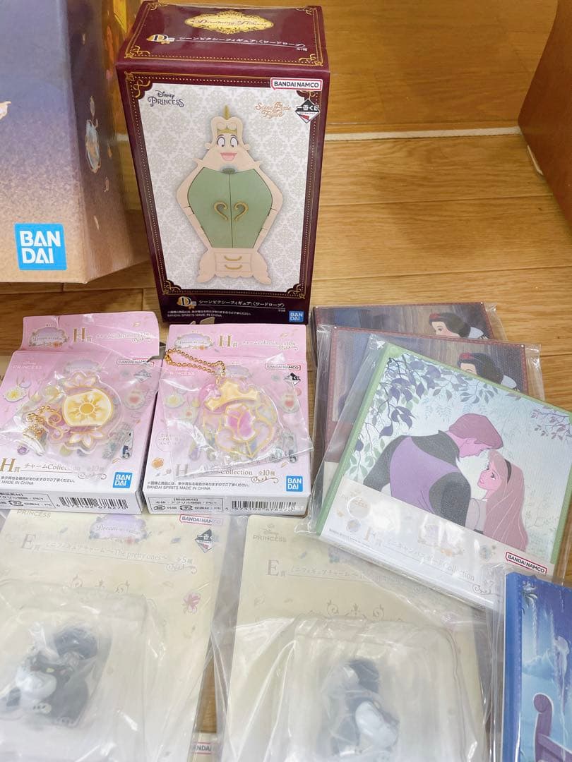 一番くじ〈ディズニープリンセス〉Dream in color ラストワン賞まとめ