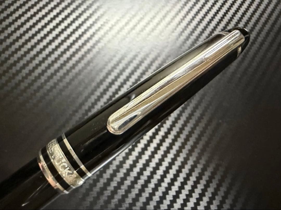 モンブラン マイスターシュテュック P164 プラチナライン ボールペン