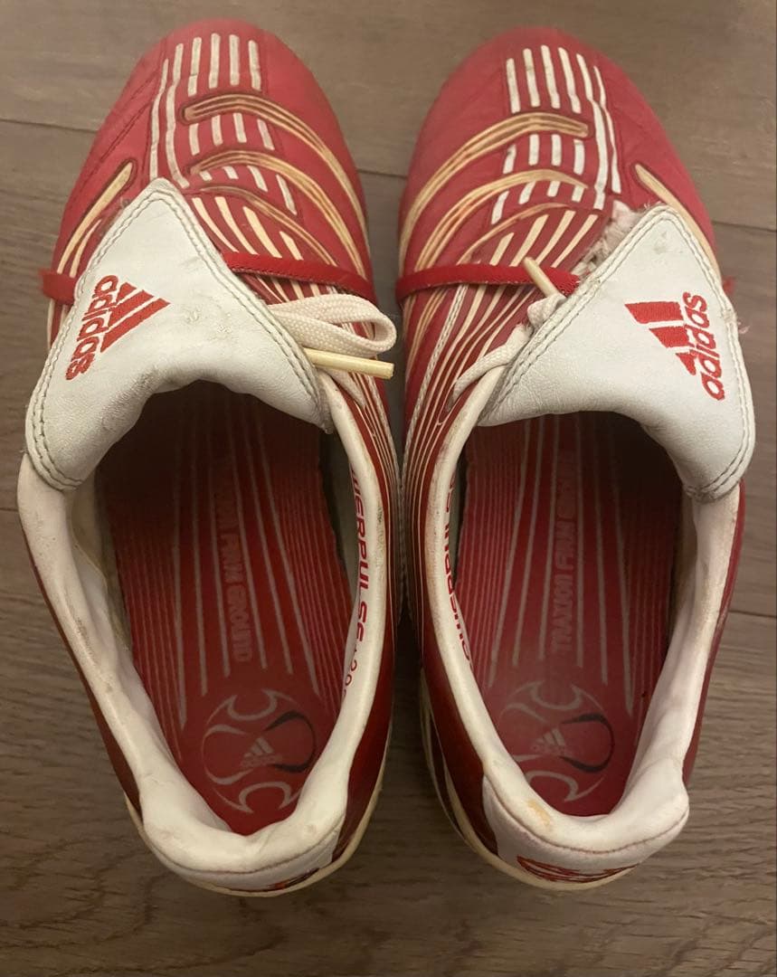 アディダス サッカースパイク プレデターアブソリュート 赤 26.0cm レア