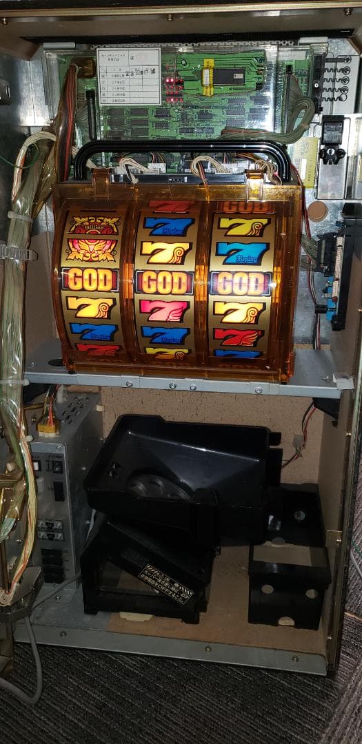 ♪パチスロ実機　４号機　ミズホ　ミリオンゴッド　不要機付き♪