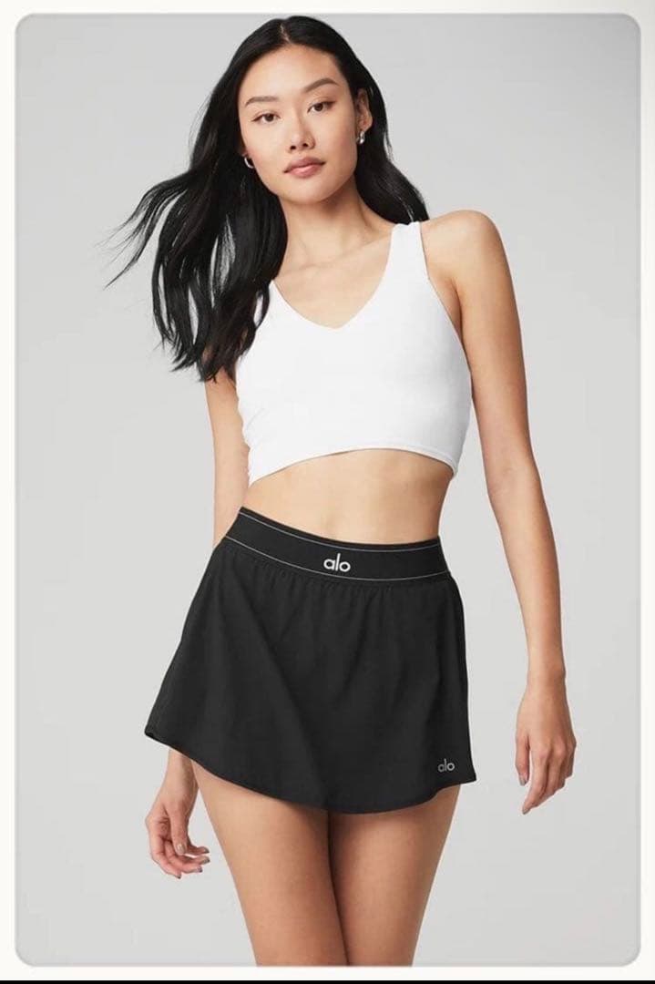 ALO yoga タンクトップ AIRBRUSH REAL BRA ホワイト