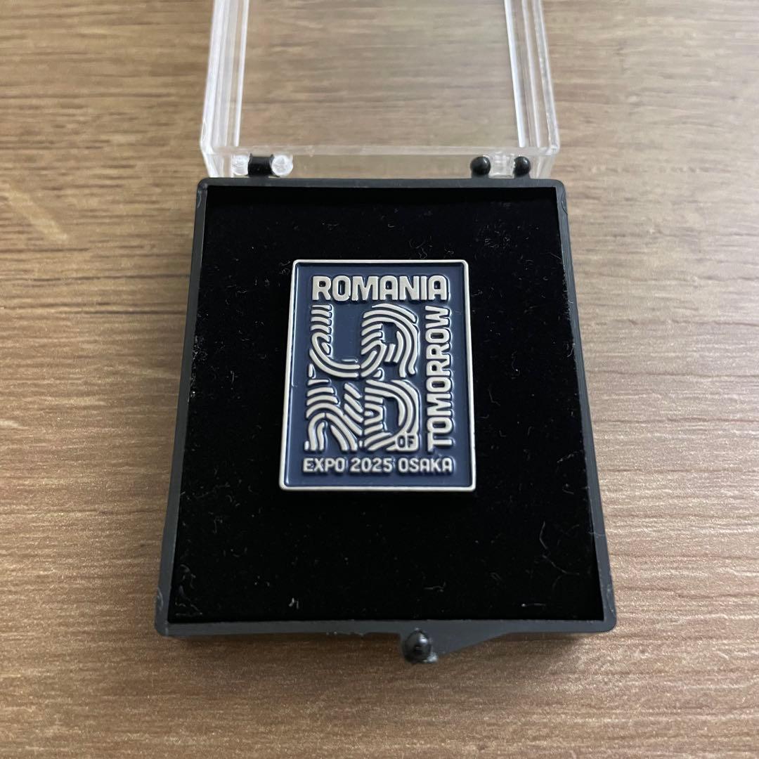 ROMANIA館 ルーマニア 館スタッフ専用ピンバッジ 非売品　万博2025