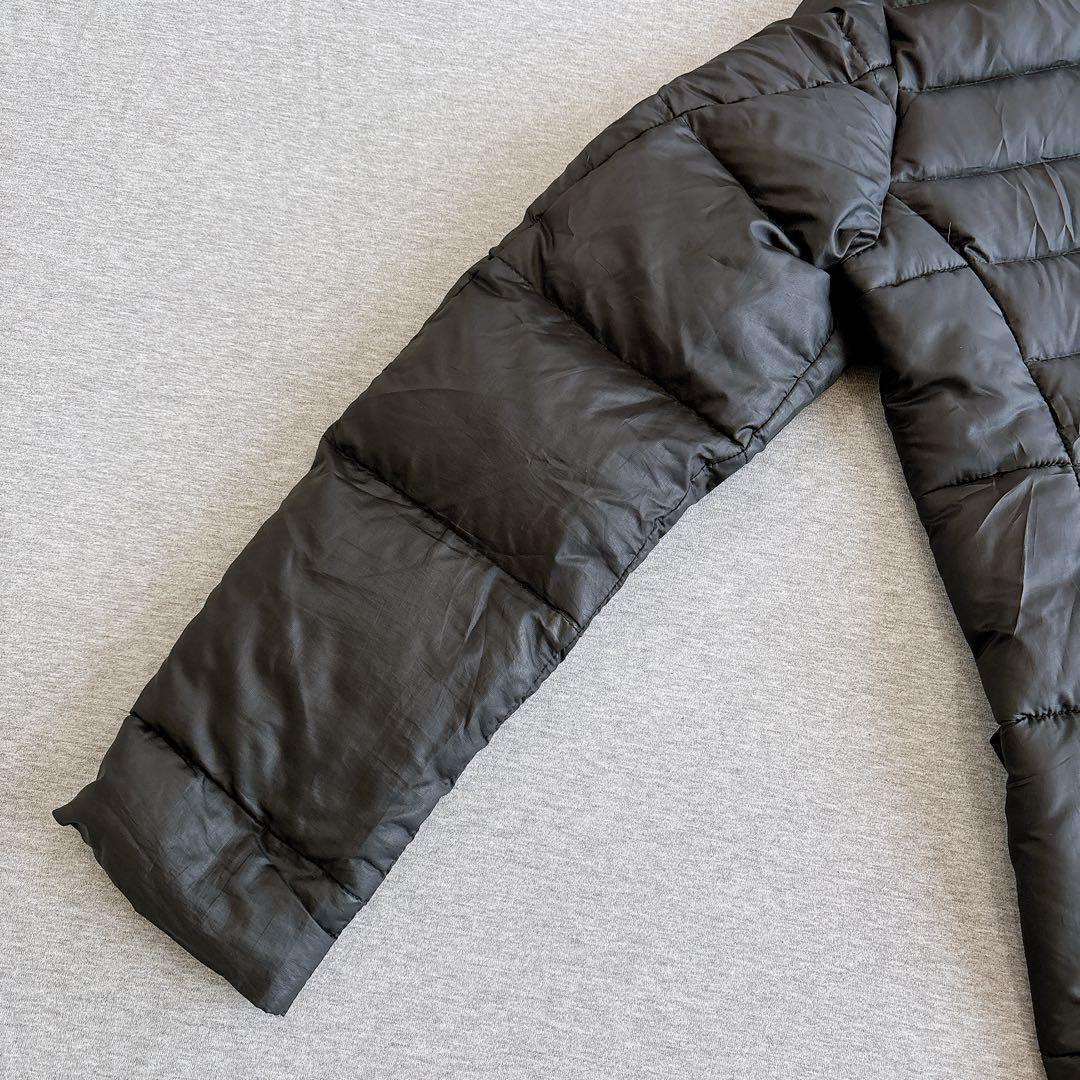 adidas アディダス　ベンチコート ロング　ダウン ブラック　Sサイズ